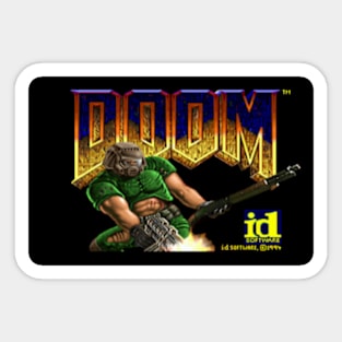 Doom Sticker